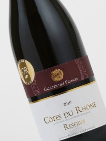 obrázek Côtes du Rhône réserve, AOC, 2010